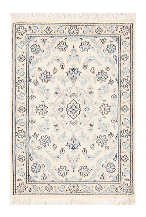Perzisch tapijt - Nain - 94 x 60 cm - crème
