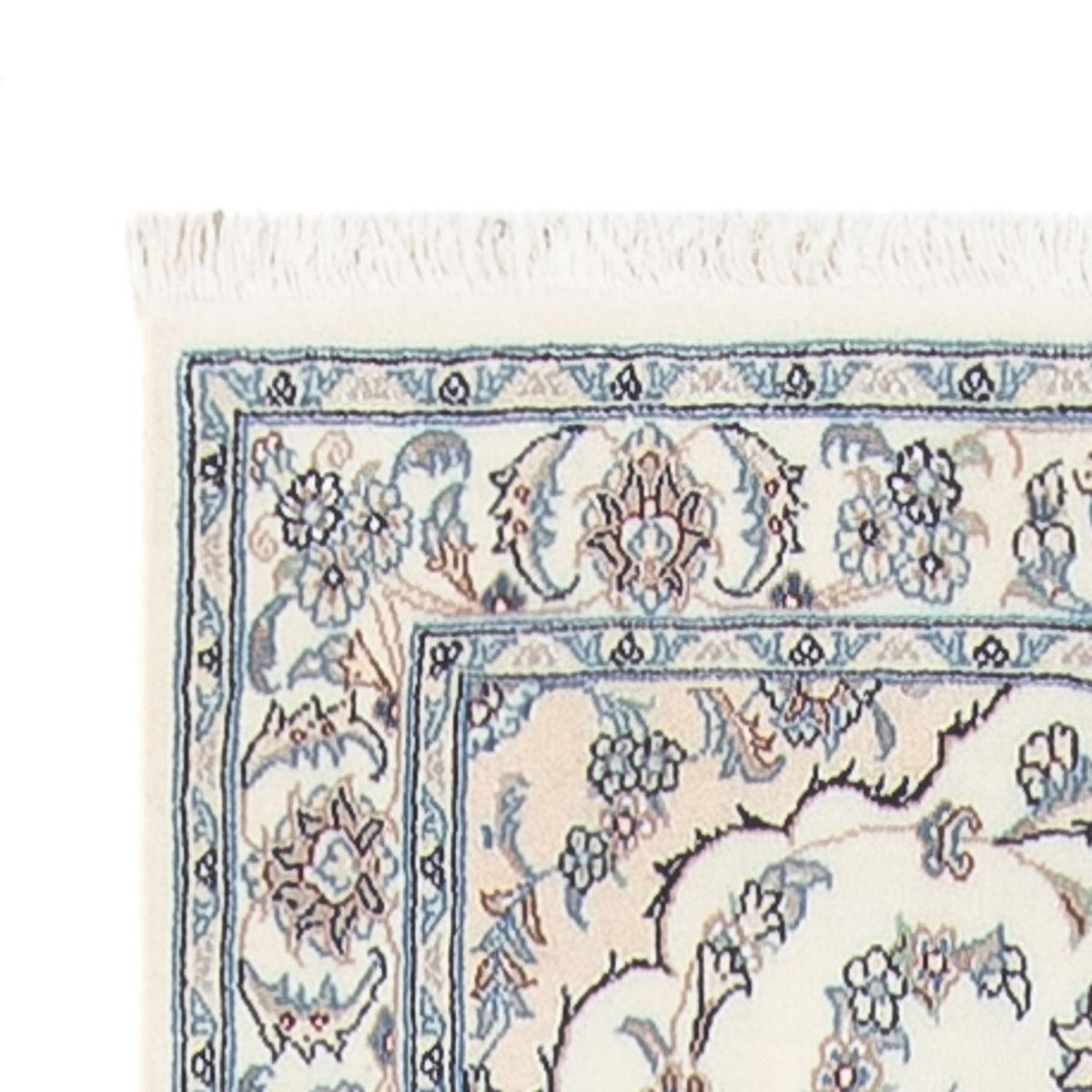 Loper Perzisch tapijt - Nain - Premium - 340 x 84 cm - crème