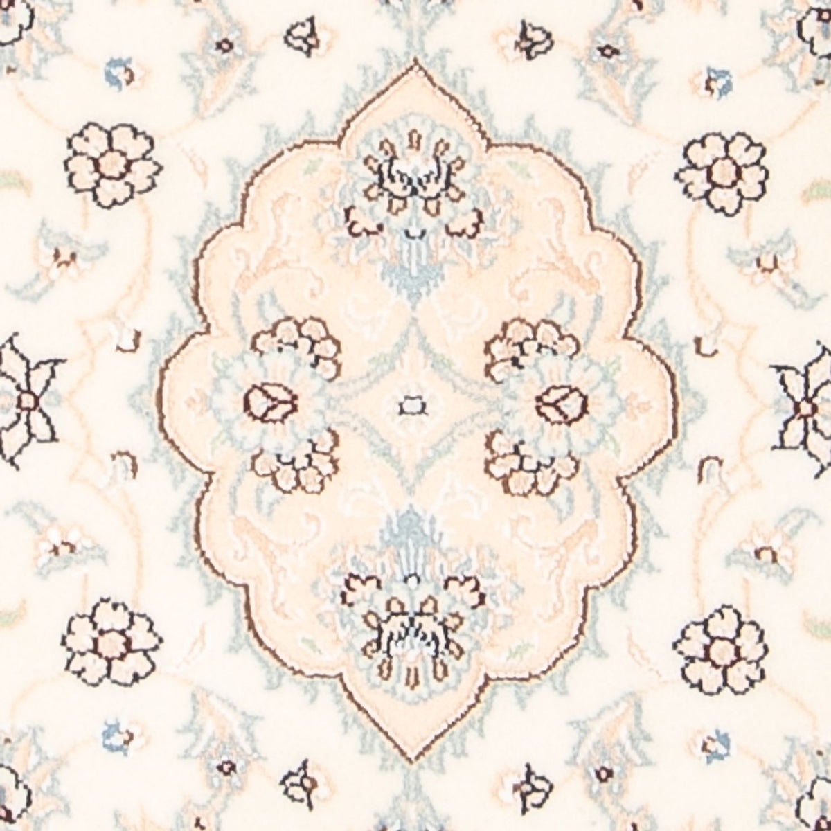 Perzisch tapijt - Nain - 91 x 60 cm - beige