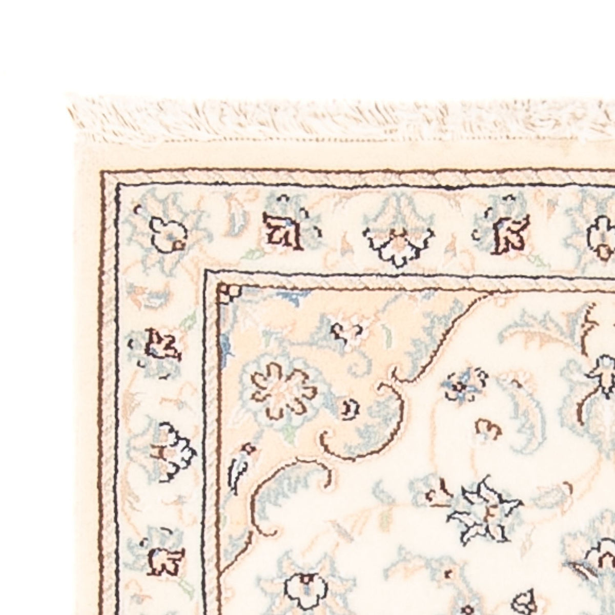 Perzisch tapijt - Nain - 91 x 60 cm - beige