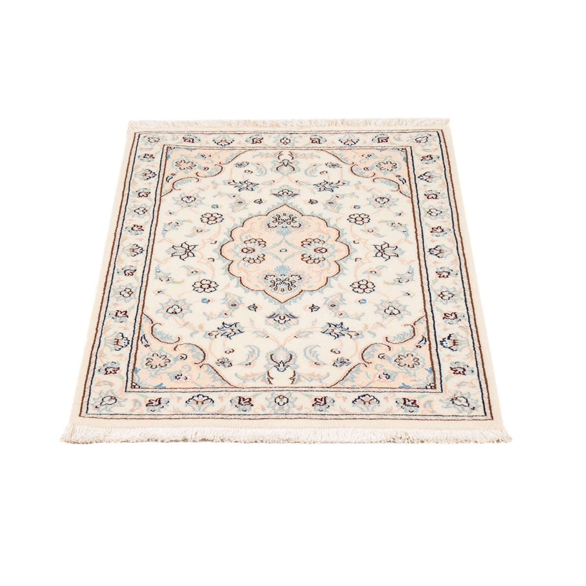 Perzisch tapijt - Nain - 91 x 60 cm - beige