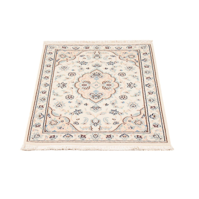 Perzisch tapijt - Nain - 91 x 60 cm - beige