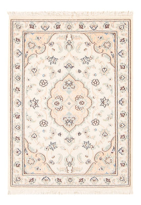 Perzisch tapijt - Nain - 92 x 60 cm - beige