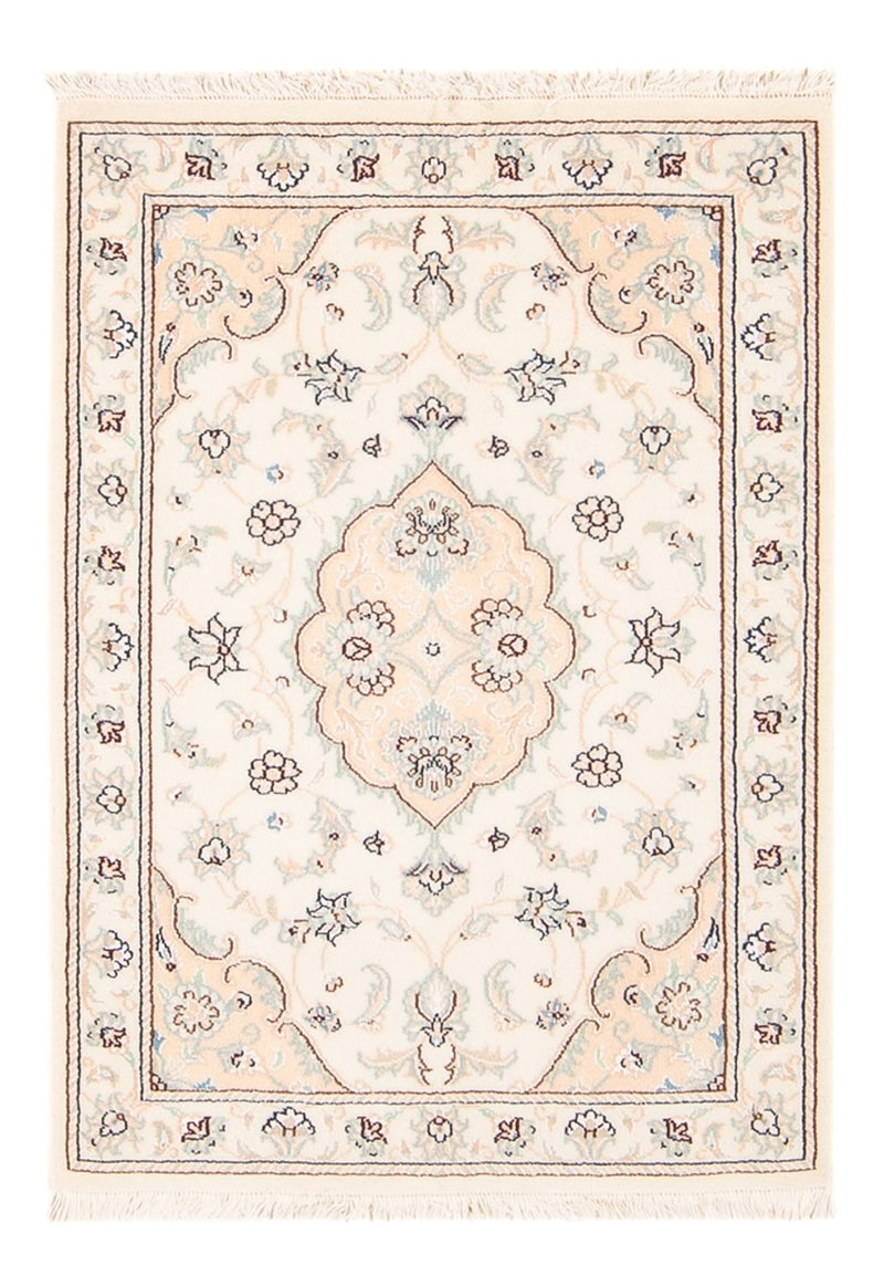 Perzisch tapijt - Nain - 92 x 60 cm - beige