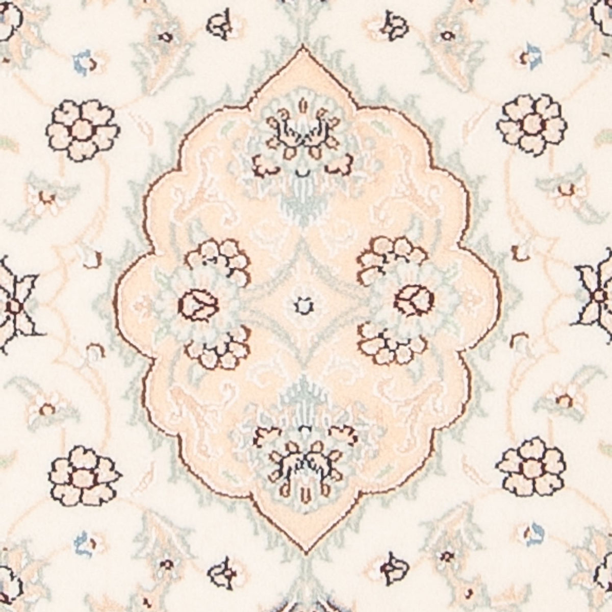 Perzisch tapijt - Nain - 92 x 60 cm - beige