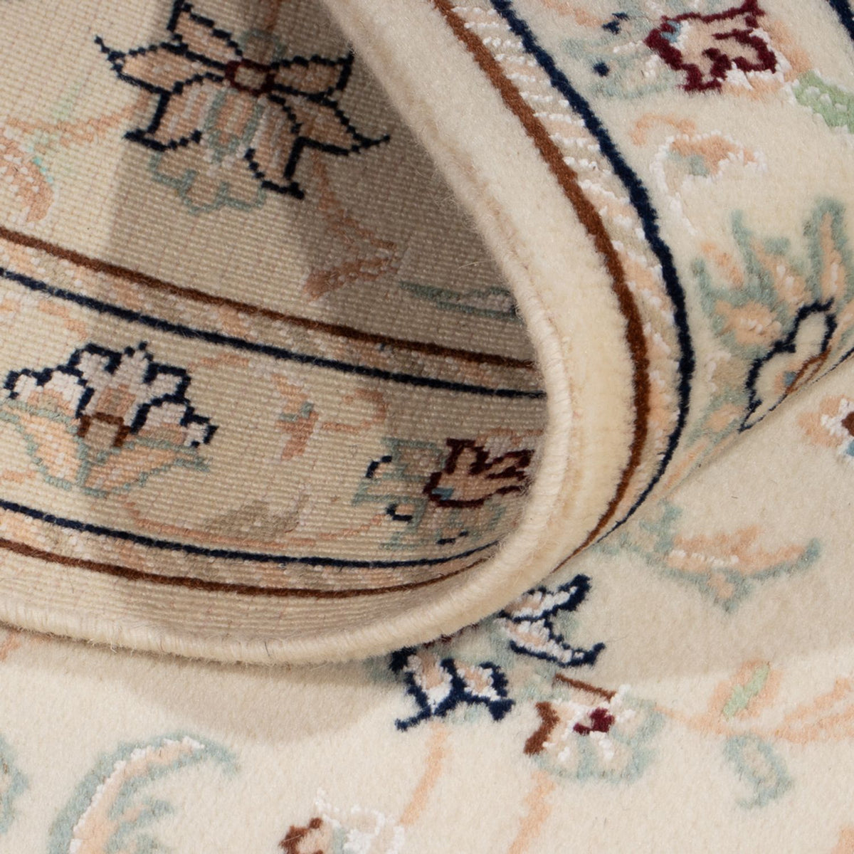 Perzisch tapijt - Nain - 92 x 60 cm - beige