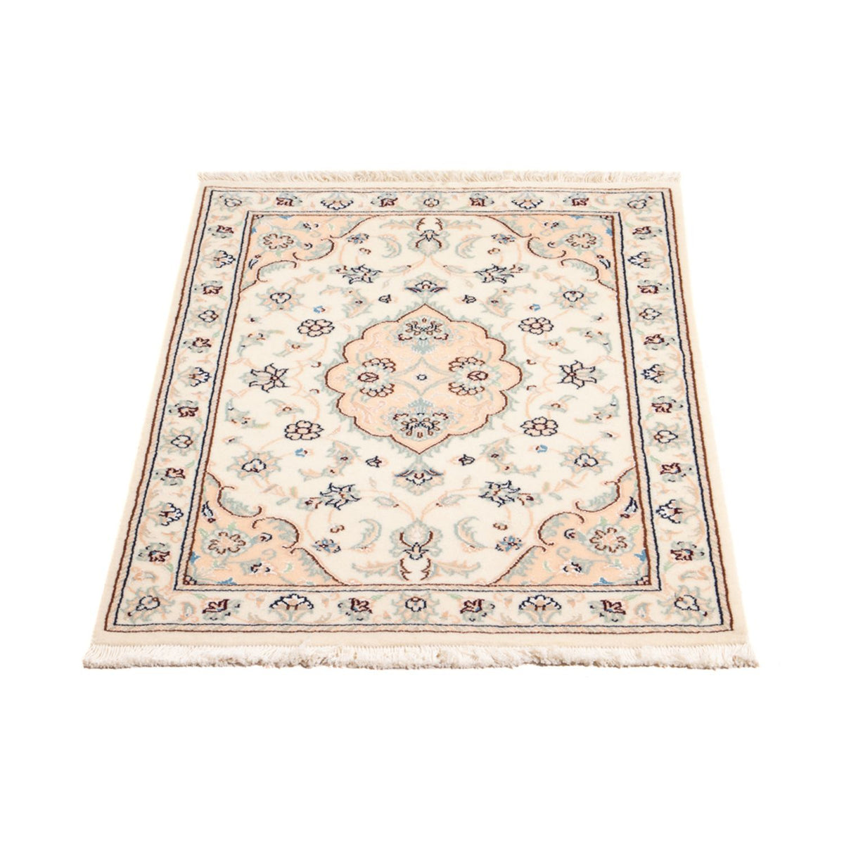 Perzisch tapijt - Nain - 92 x 60 cm - beige