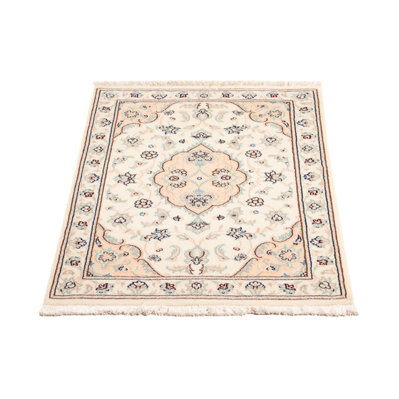 Perzisch tapijt - Nain - 92 x 60 cm - beige
