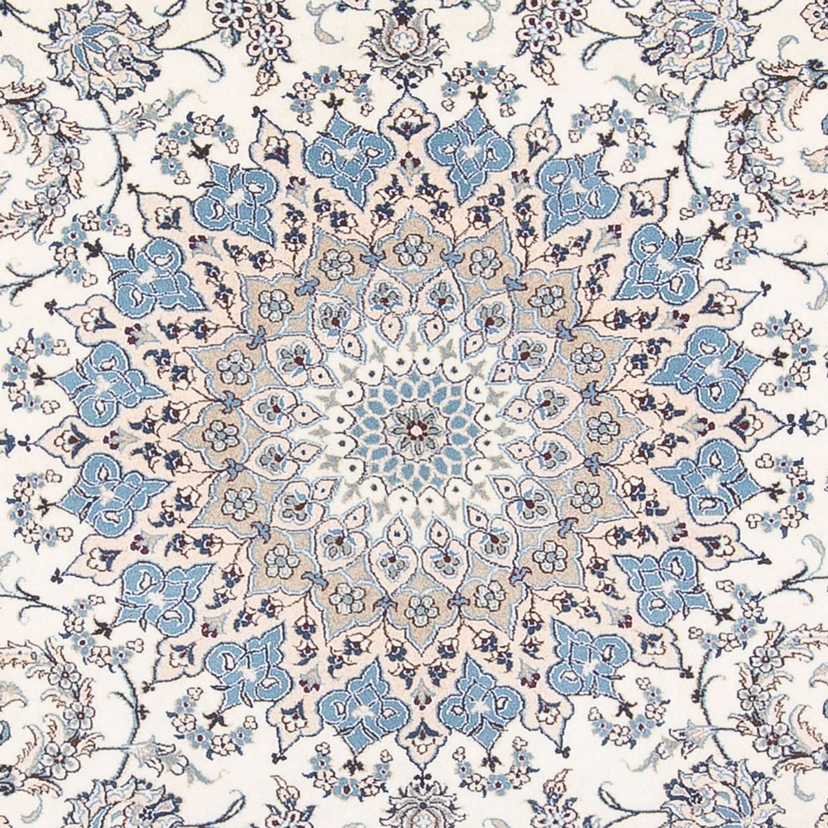 Perzisch tapijt - Nain - 385 x 290 cm - crème