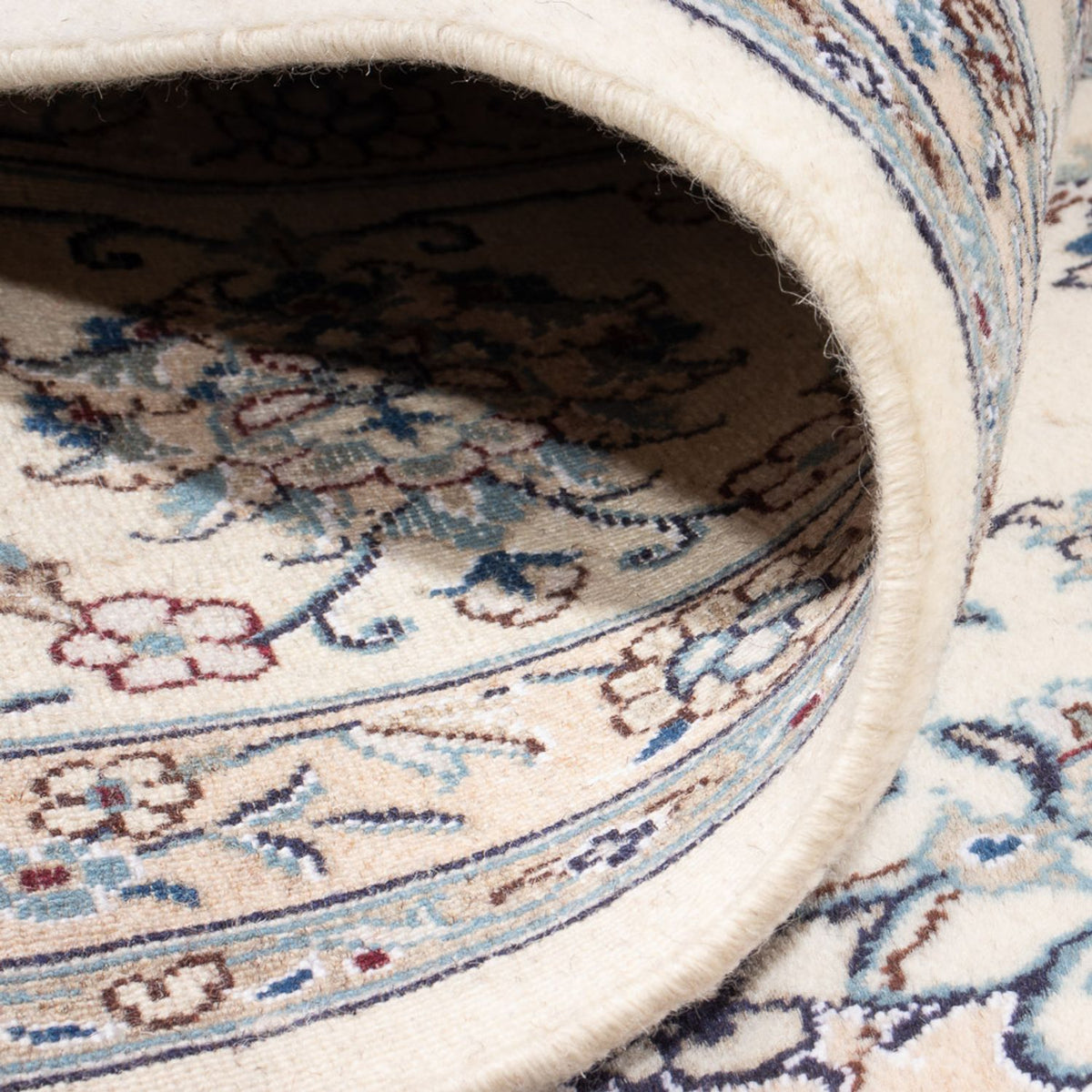 Perzisch tapijt - Nain - 385 x 290 cm - crème