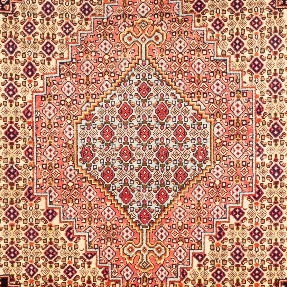 Perzisch tapijt - Klassiek - 160 x 128 cm - licht beige