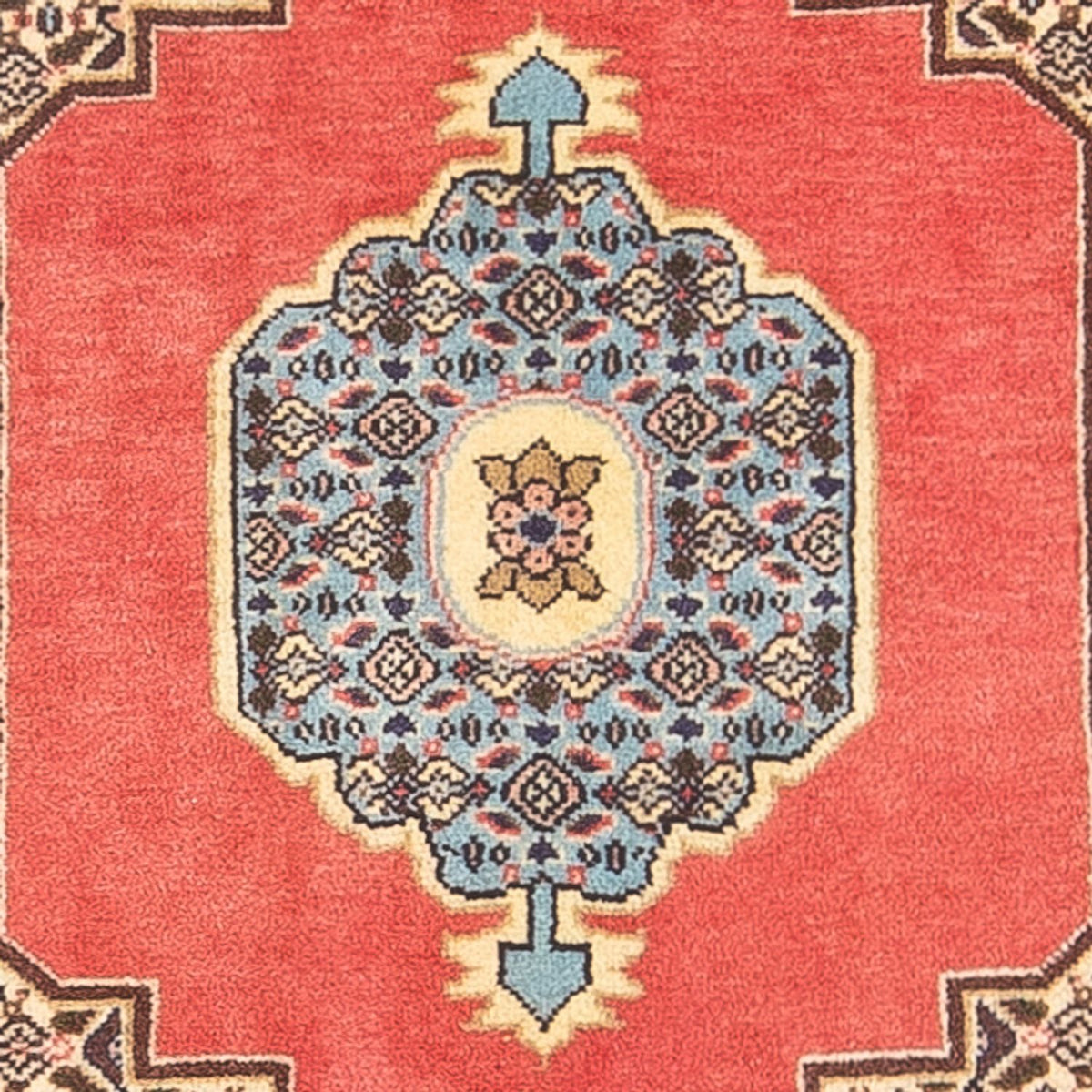 Perzisch tapijt - Klassiek - 100 x 76 cm - rood