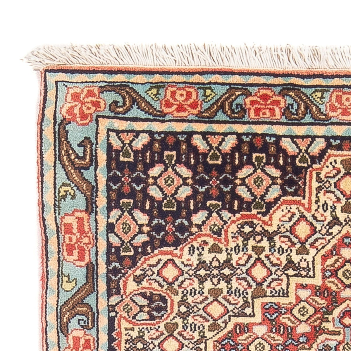 Perzisch tapijt - Klassiek - 98 x 70 cm - licht beige