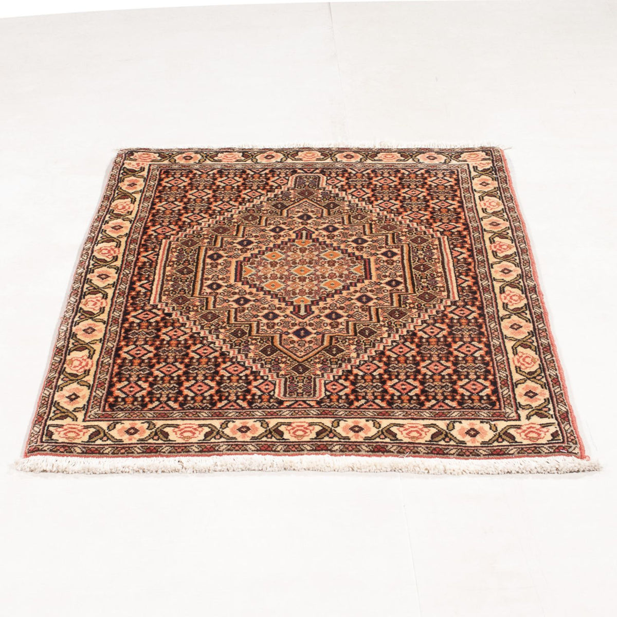 Perzisch tapijt - Klassiek - 104 x 75 cm - donkerblauw