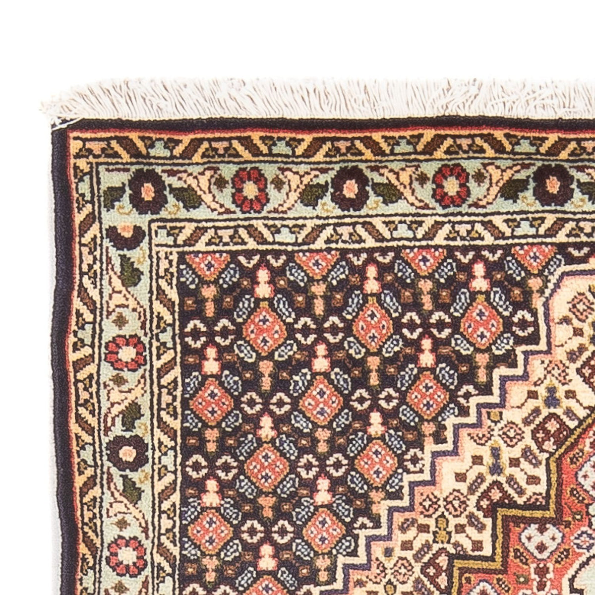 Perzisch tapijt - Klassiek - 105 x 78 cm - donkerblauw