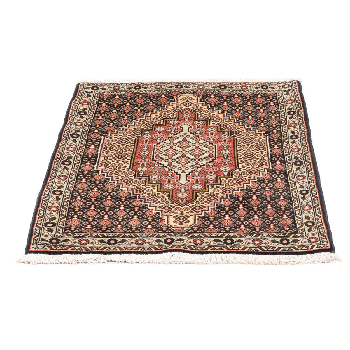 Perzisch tapijt - Klassiek - 105 x 78 cm - donkerblauw