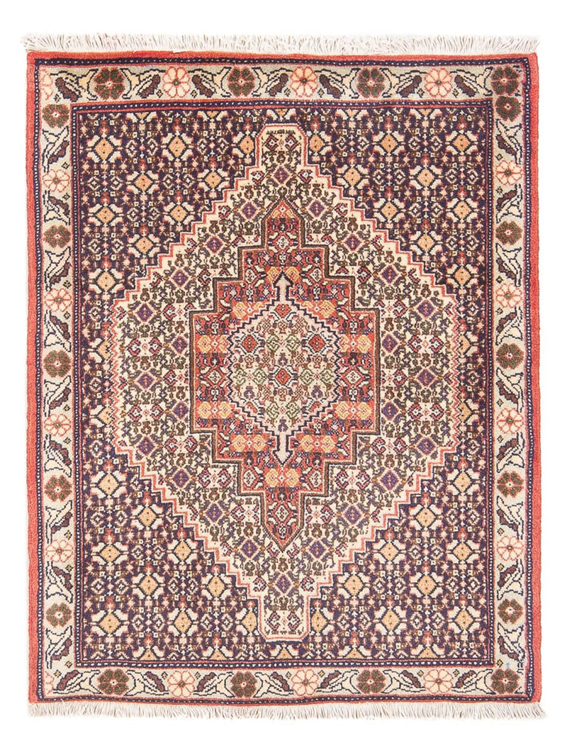 Perzisch tapijt - Klassiek - 100 x 74 cm - donkerblauw