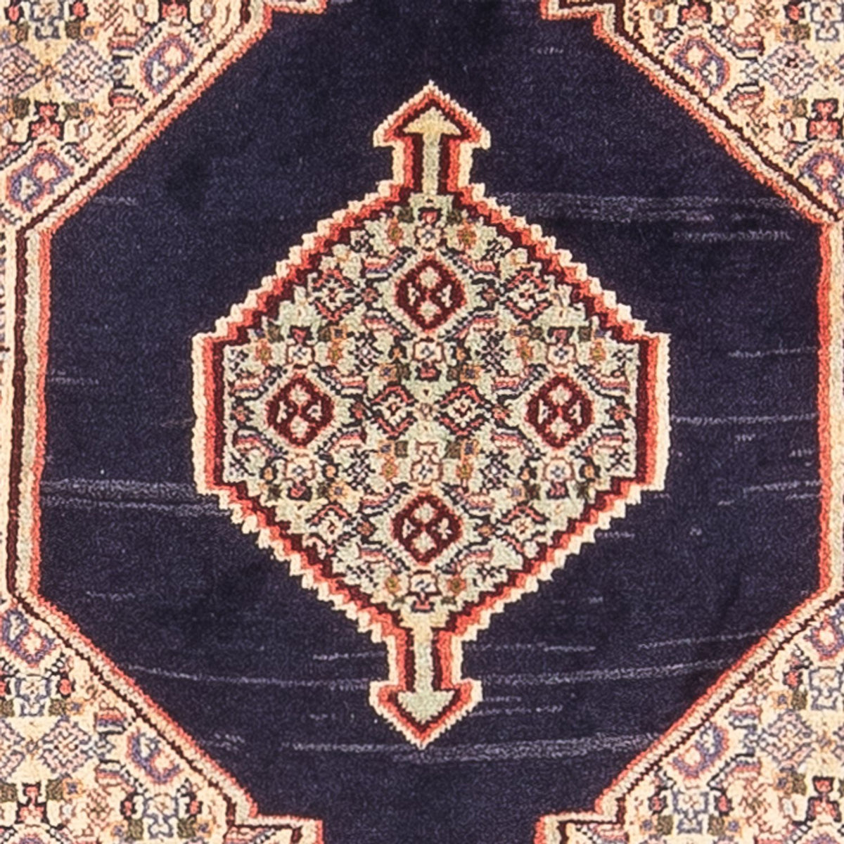 Perzisch tapijt - Klassiek - 103 x 74 cm - donkerblauw