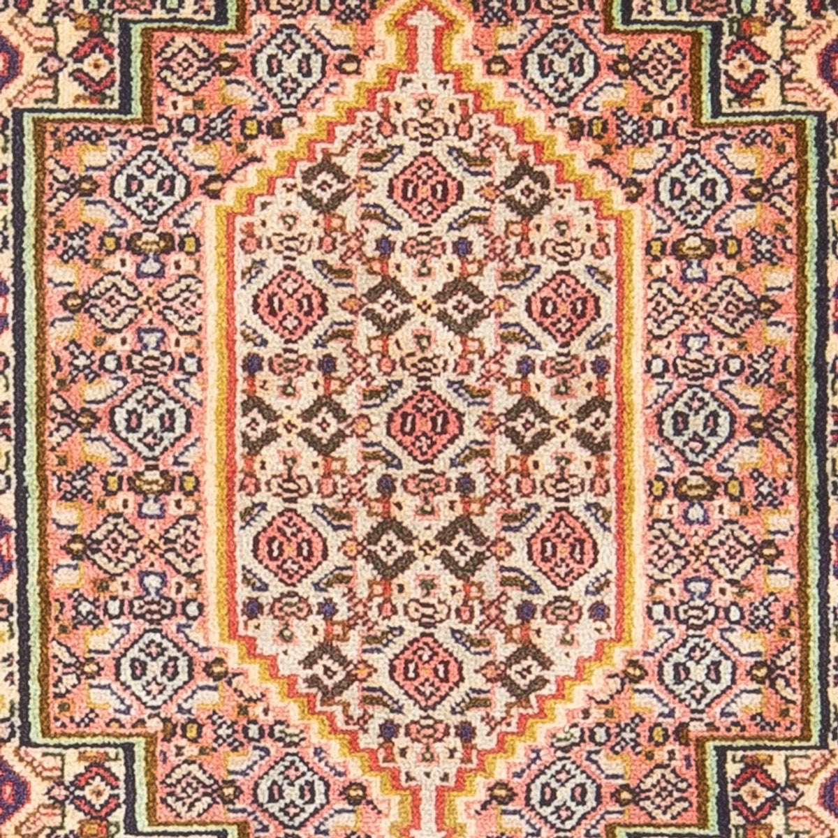 Perzisch tapijt - Klassiek - 102 x 75 cm - donkerblauw