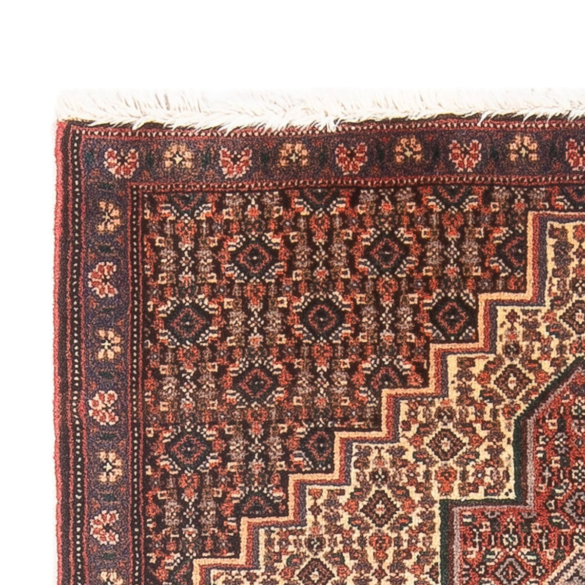 Perzisch tapijt - Klassiek - 100 x 72 cm - crème