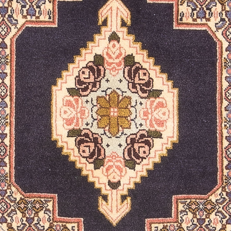 Perzisch tapijt - Klassiek - 100 x 75 cm - donkerblauw