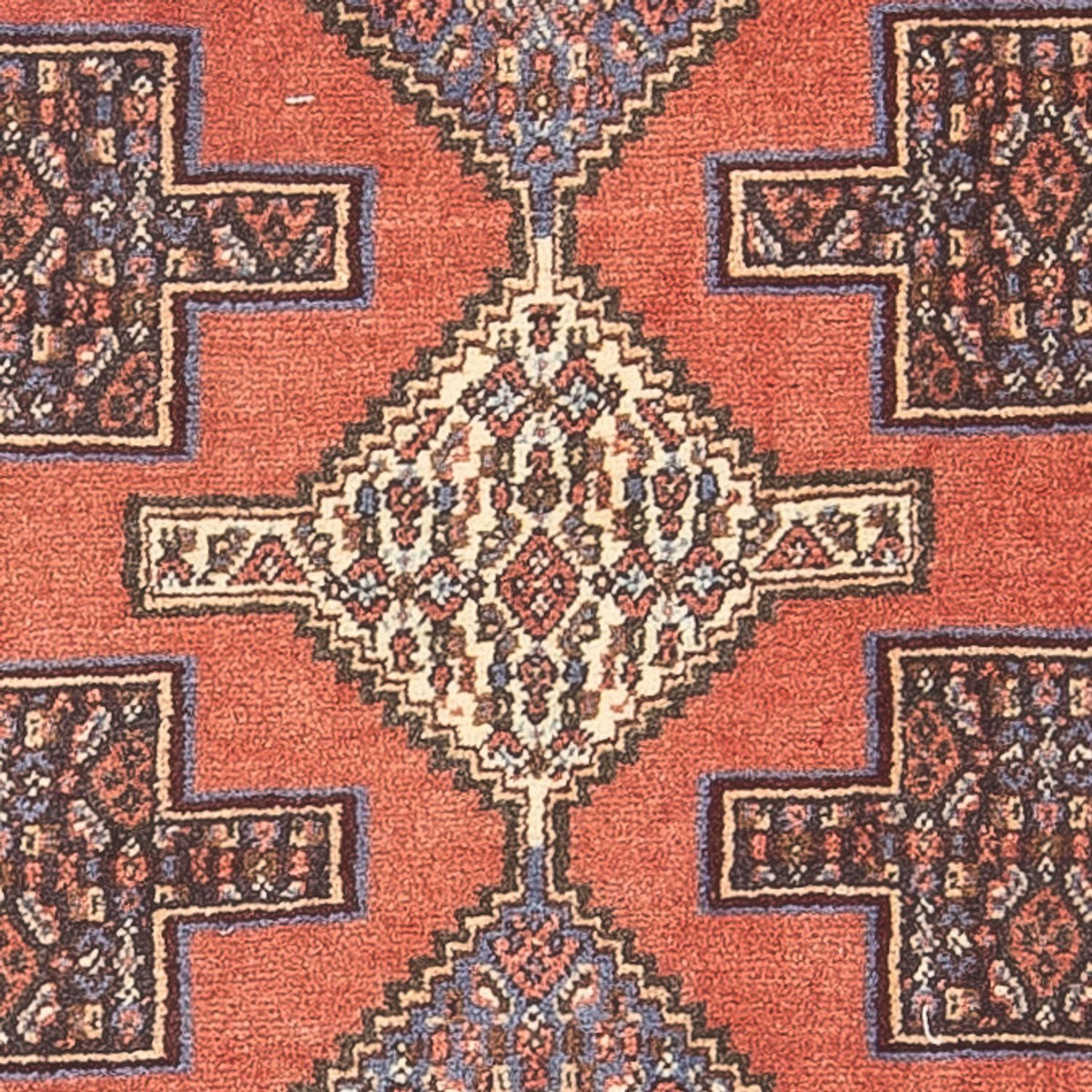 Perzisch tapijt - Klassiek - 100 x 77 cm - rood