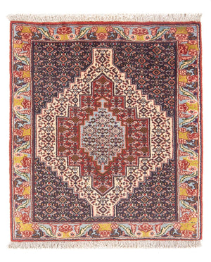 Perzisch tapijt - Klassiek - 96 x 76 cm - donkerblauw