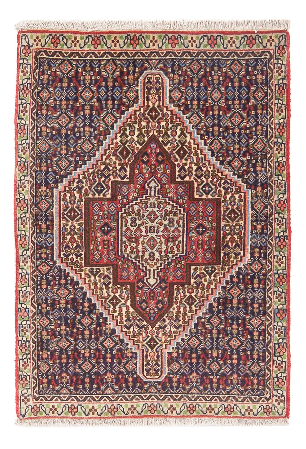 Perzisch tapijt - Klassiek - 105 x 74 cm - donkerblauw