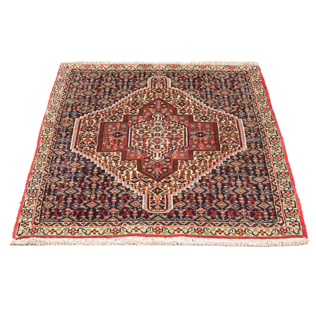 Perzisch tapijt - Klassiek - 105 x 74 cm - donkerblauw