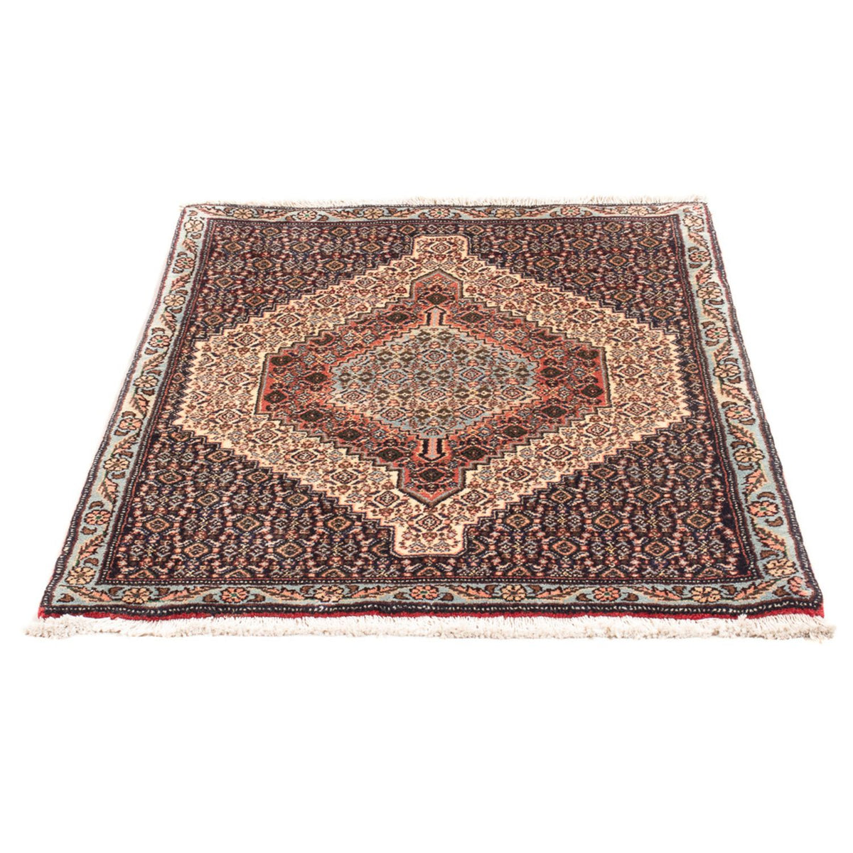 Perzisch tapijt - Klassiek - 103 x 72 cm - donkerblauw