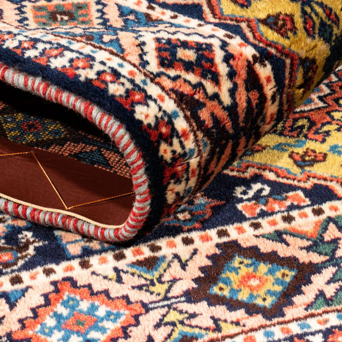 Perzisch Tapijt - Nomadisch - 120 x 80 cm - geel