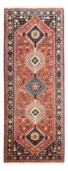 Yalameh Tapijt 83x203cm - Perzisch tapijt - Loper / Rood / 83 x 203 cm Loper