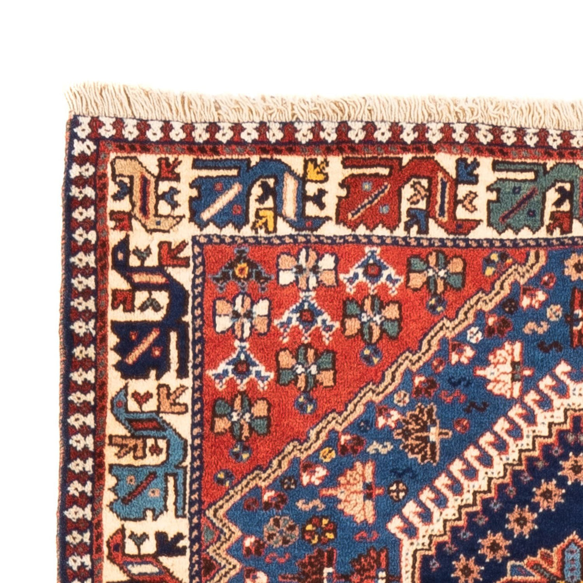 Loper Perzisch Tapijt - Nomadisch - 197 x 82 cm - lichtblauw