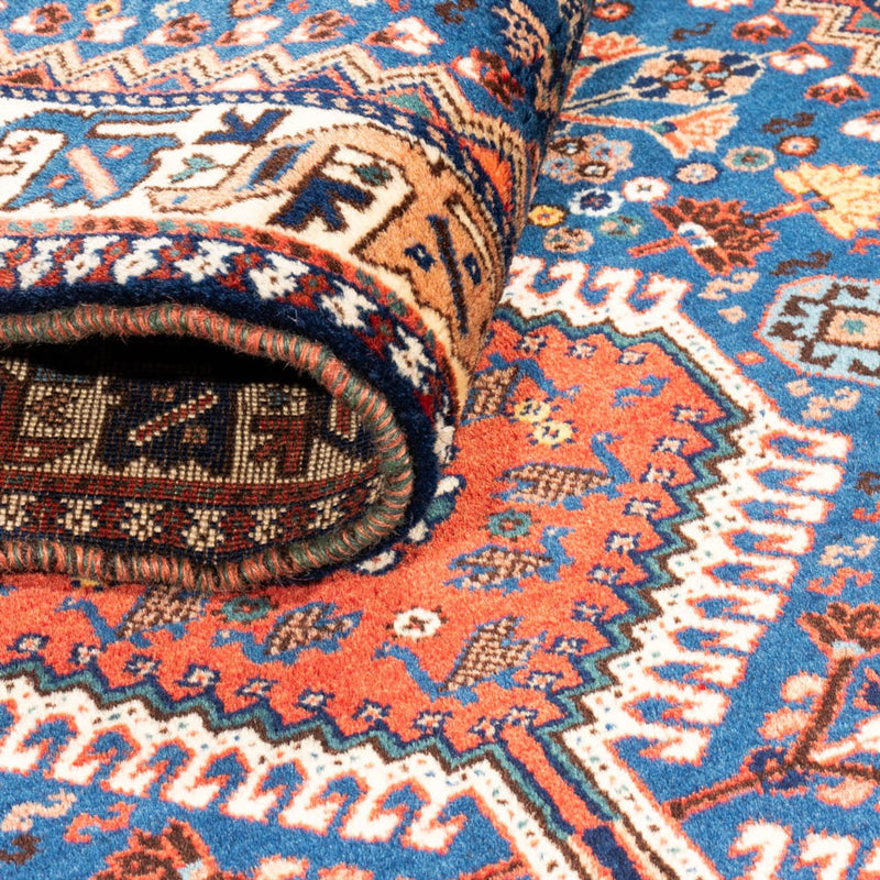 Loper Perzisch Tapijt - Nomadisch - 197 x 82 cm - lichtblauw