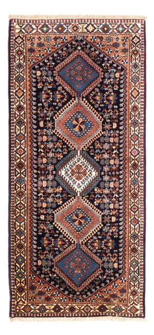 Loper Perzisch Tapijt - Nomadisch - 182 x 84 cm - donkerblauw