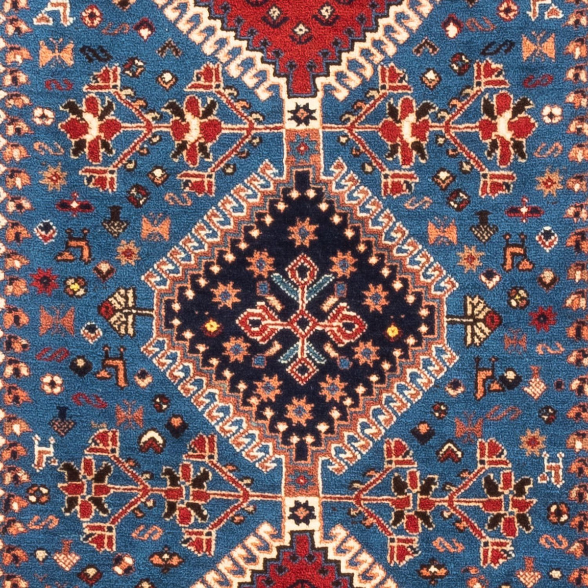 Loper Perzisch Tapijt - Nomadisch - 200 x 84 cm - lichtblauw