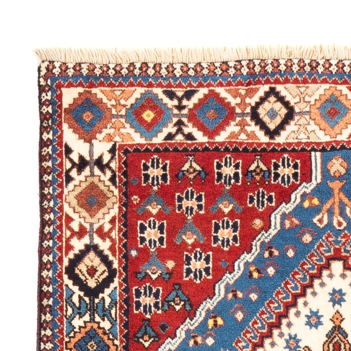 Loper Perzisch Tapijt - Nomadisch - 200 x 84 cm - lichtblauw