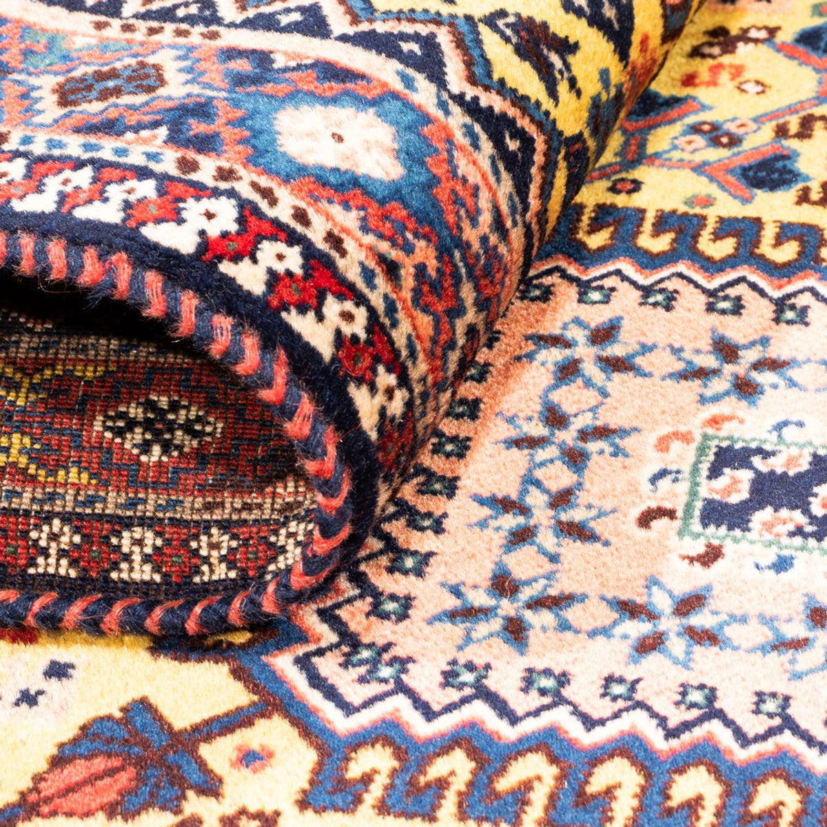 Loper Perzisch Tapijt - Nomadisch - 193 x 82 cm - geel