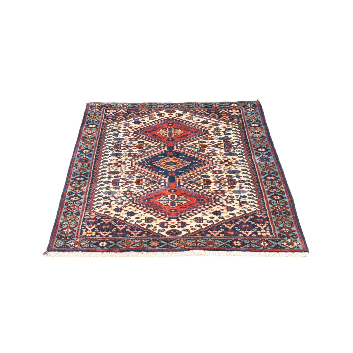 Perzisch Tapijt - Nomadisch - 116 x 74 cm - crème