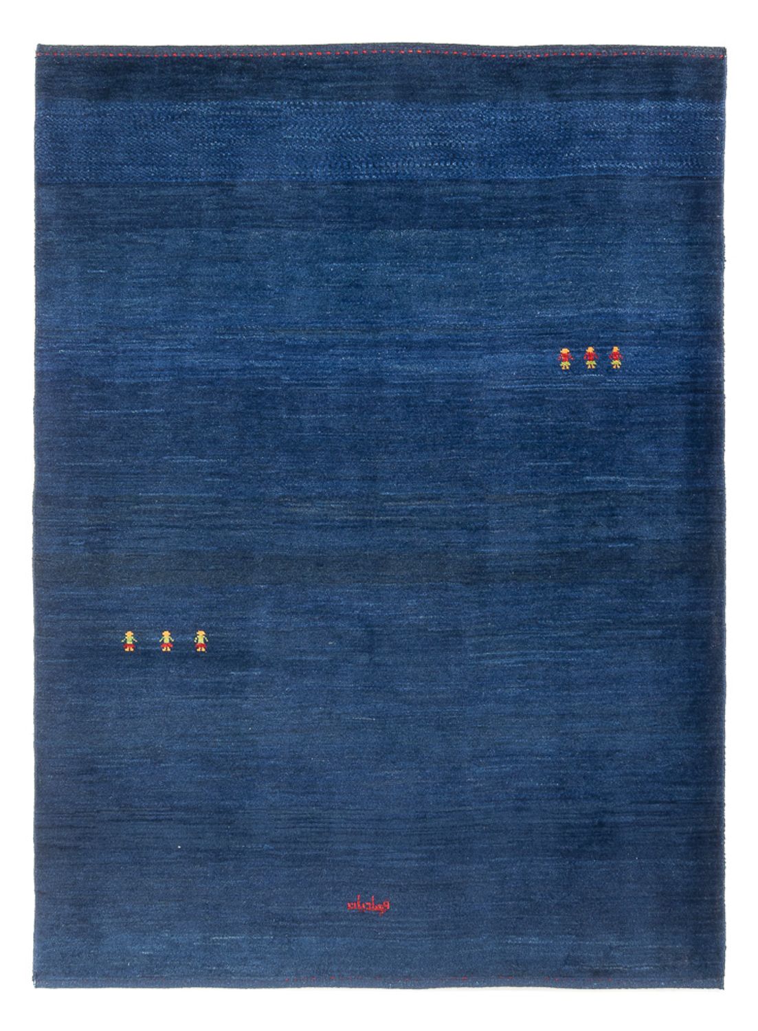 Gabbeh tapijt - Perzisch - 195 x 155 cm - donkerblauw
