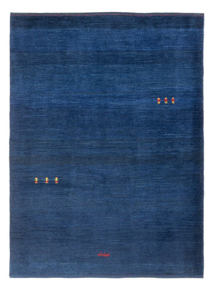 Gabbeh tapijt - Perzisch - 195 x 155 cm - donkerblauw