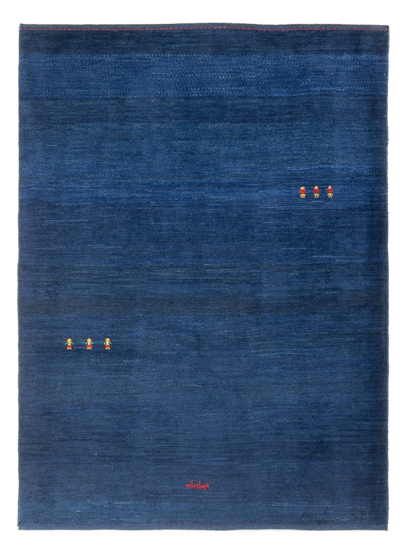 Gabbeh tapijt - Perzisch - 195 x 155 cm - donkerblauw