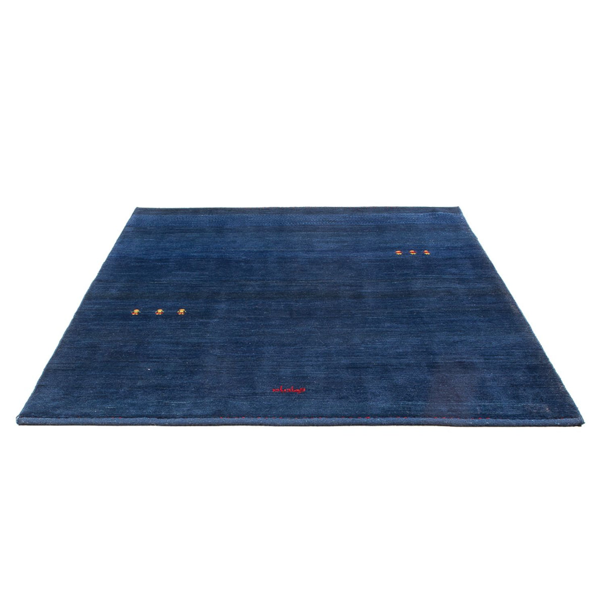 Gabbeh tapijt - Perzisch - 195 x 155 cm - donkerblauw