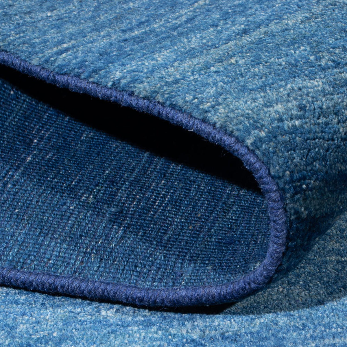 Gabbeh tapijt - Perzisch - 194 x 133 cm - lichtblauw