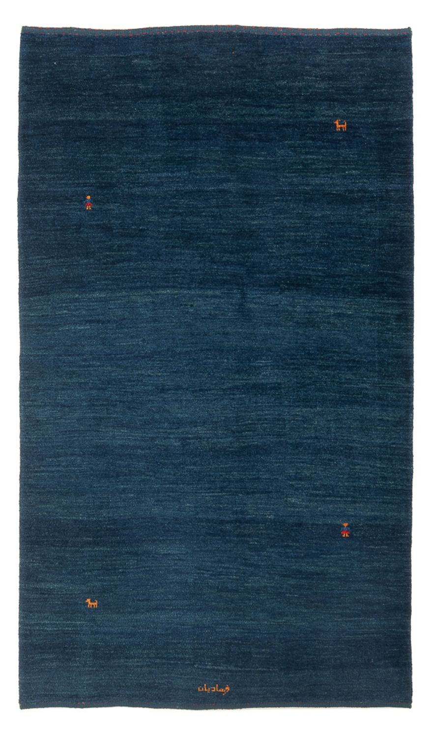 Gabbeh tapijt - Perzisch - 216 x 132 cm - donkerblauw