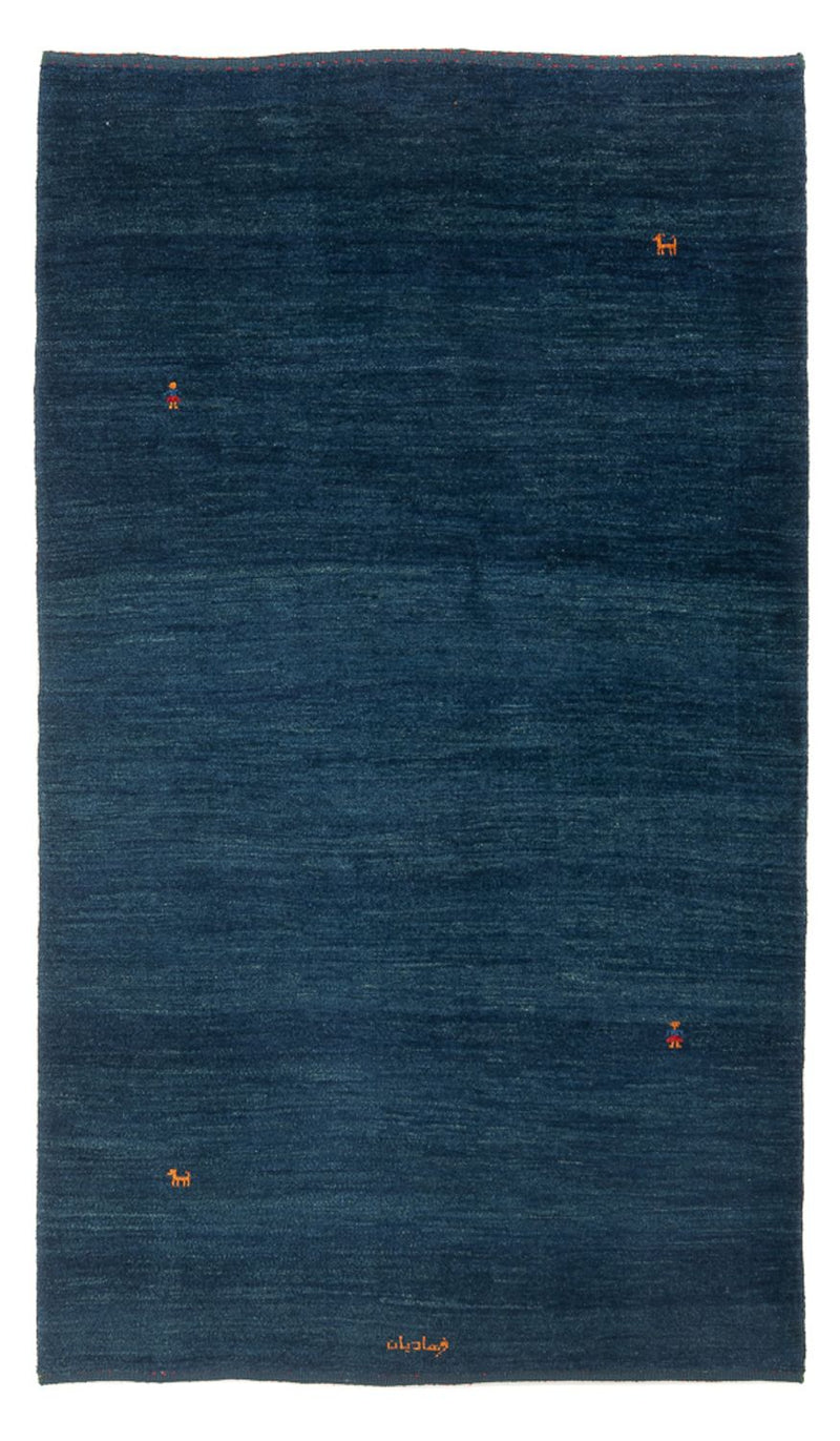 Gabbeh tapijt - Perzisch - 216 x 132 cm - donkerblauw