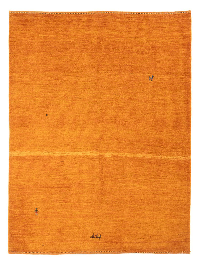Gabbeh tapijt - Perzisch - 187 x 150 cm - oranje