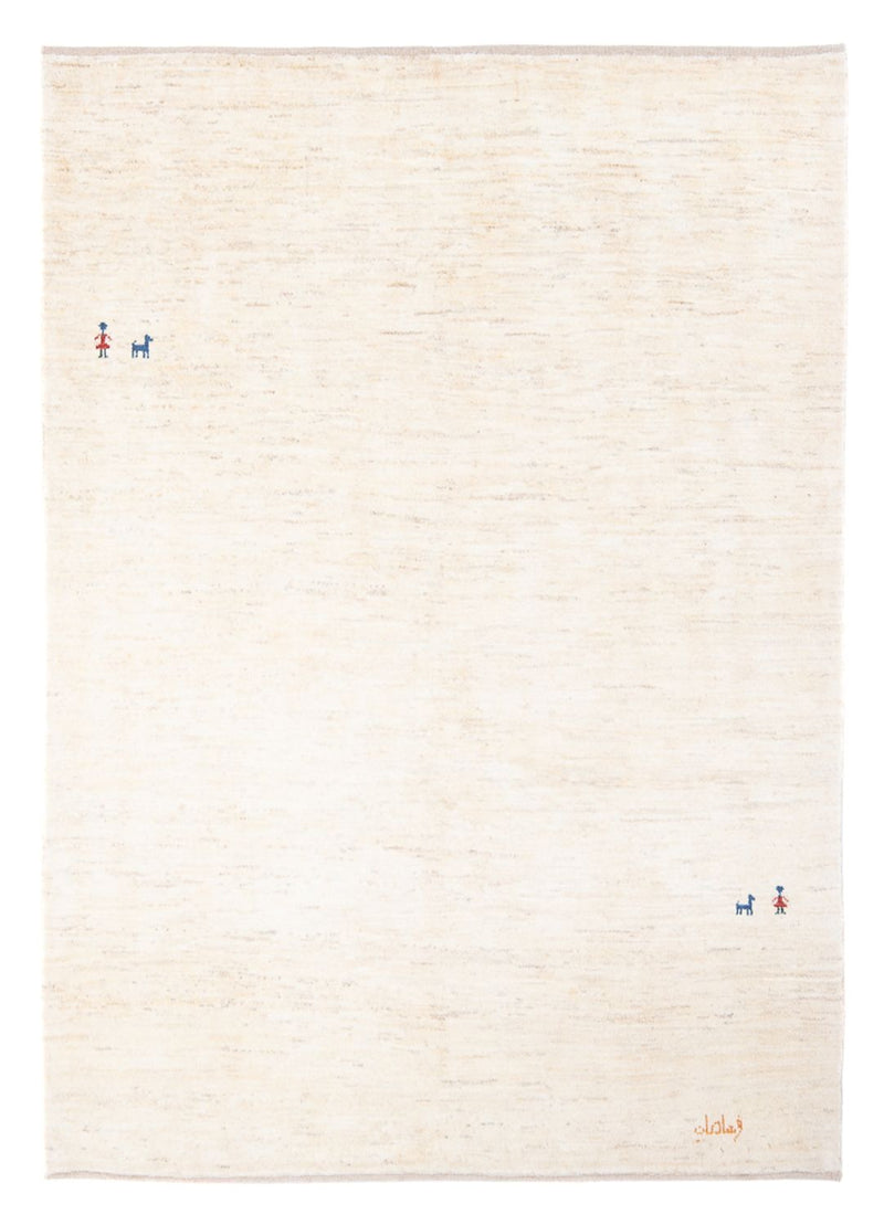Gabbeh tapijt - Perzisch - 200 x 151 cm - beige