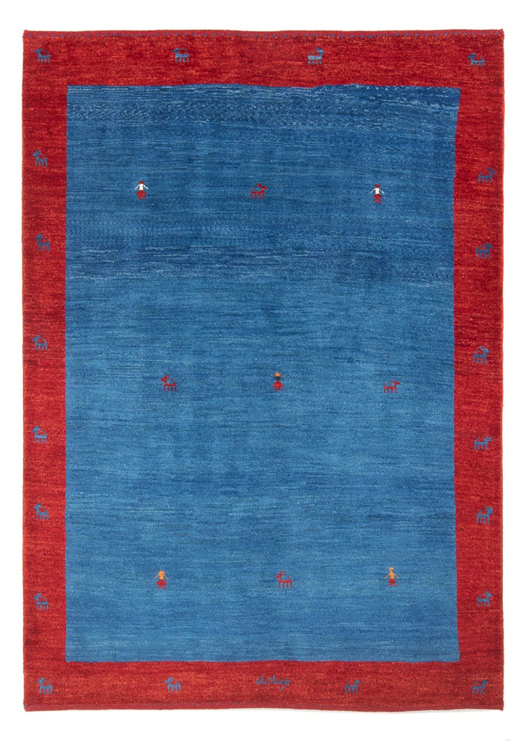Gabbeh tapijt - Perzisch - 192 x 142 cm - veelkleurig