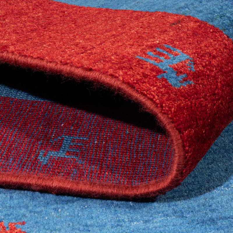 Gabbeh tapijt - Perzisch - 192 x 142 cm - veelkleurig